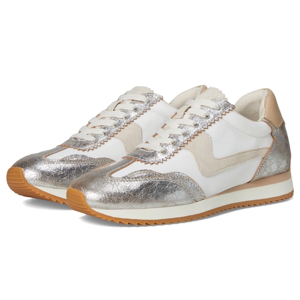 NWT Dolce Vita B.Ntcd Sneaker in Silver Multi Nylon